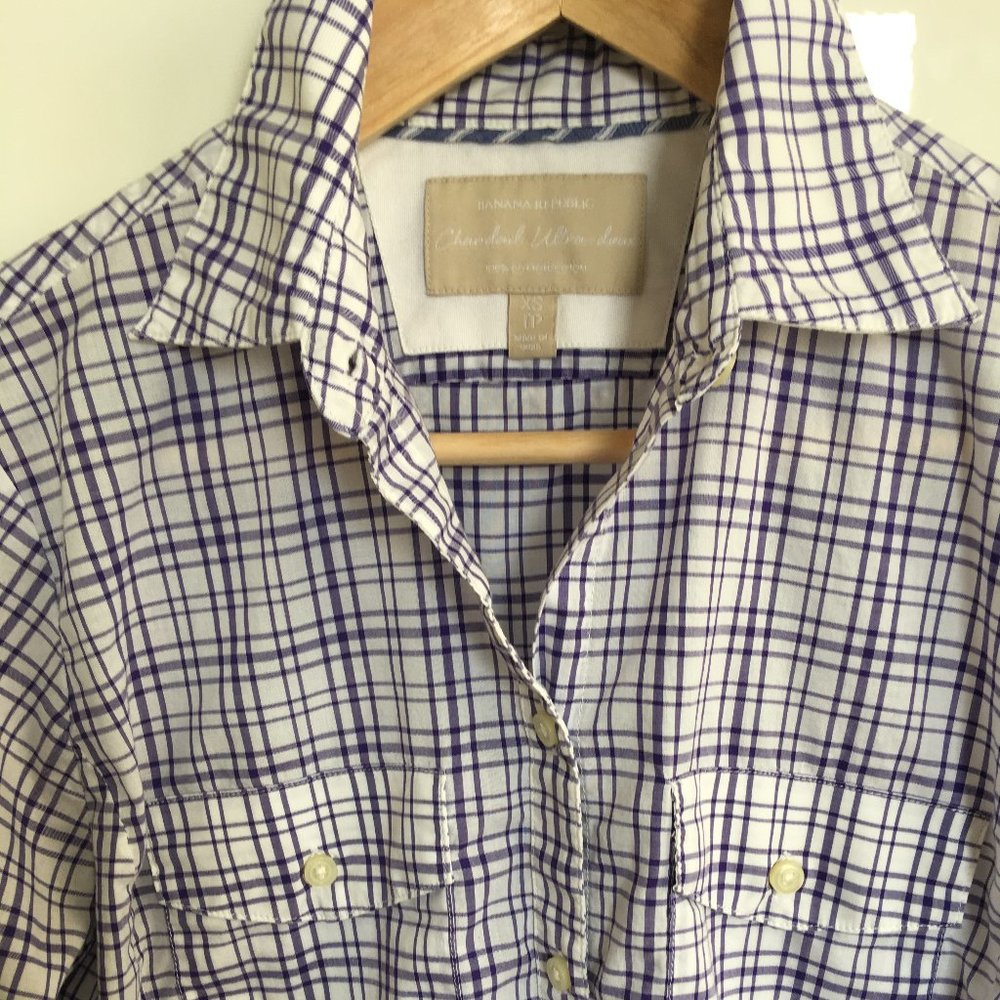 Casual Plaid Button Up Shirt